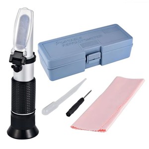 <span class=keywords><strong>RHF</strong></span>-<span class=keywords><strong>25ATC</strong></span> Hand Held 0-25% vinho álcool refratômetro 0-20 Baume Wine Alcoholometer (escalas duplas) ajustável focagem manual - Product Image 1