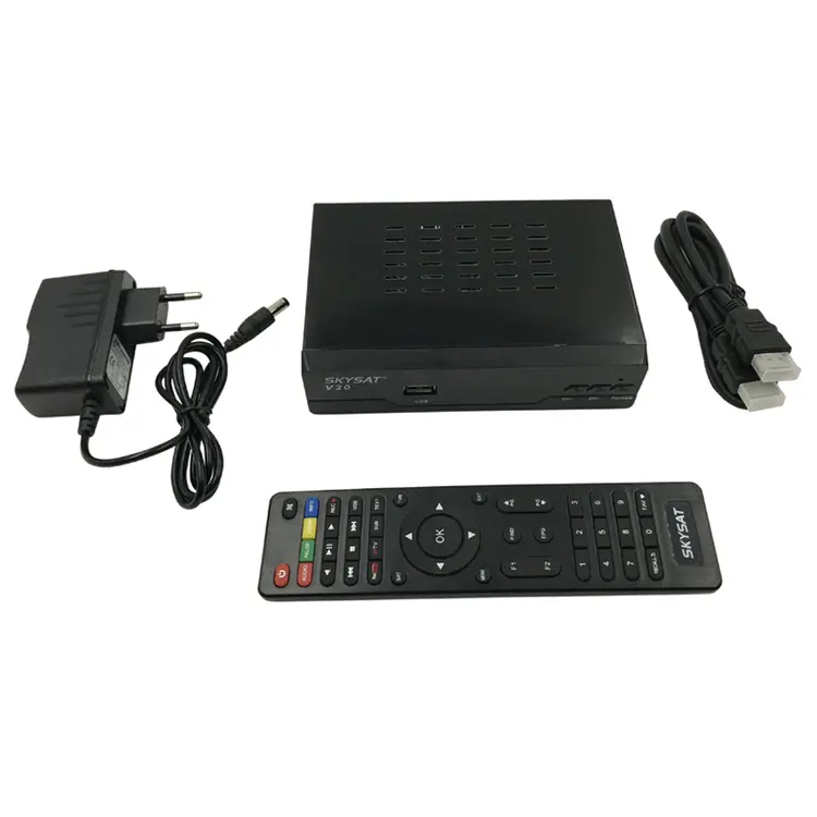 Miglior decodificatore CCCam H.265 HEVC SKY SAT V20 supporto LAN USB WiFi Cline Newcamd M3U Xtream IPTV Box