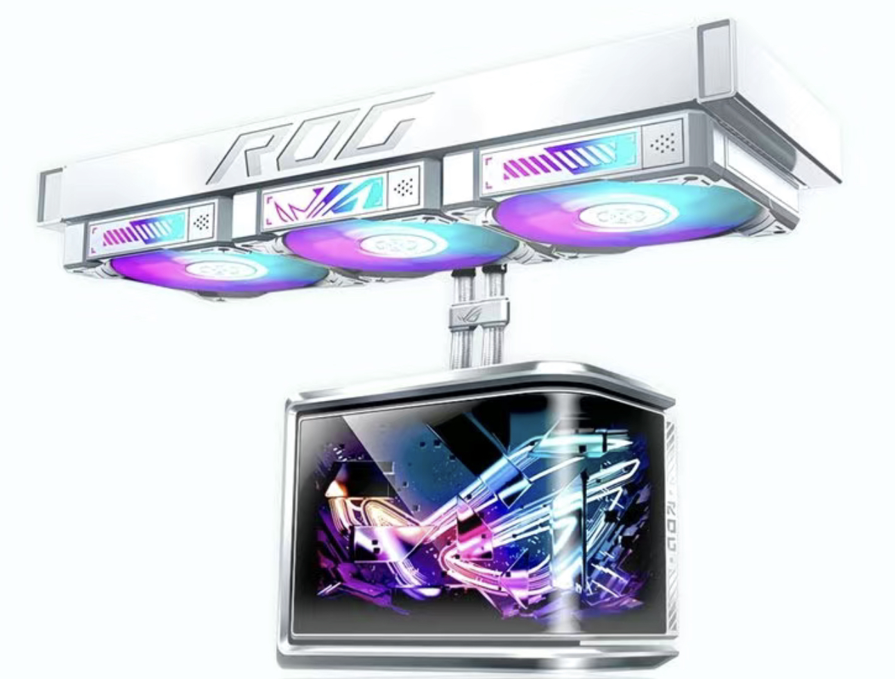 ROG RYUO IV SLC 360 ARVB BLANC