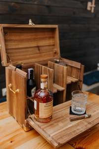Handmade Xách Tay Minibar Gỗ Minibar Quà Tặng Cho Nam Giới Gỗ <span class=keywords><strong>Wine</strong></span> <span class=keywords><strong>Box</strong></span> - Product Image 3