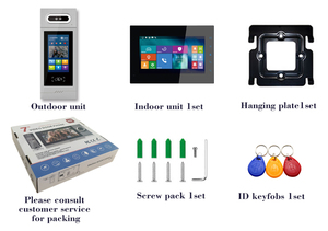 Videocitofono IP Multifunzione con Schermo Touch da 7", Sistema di Interfono Videocitofonico TCP, Campanello Video IP PoE con Monitor - Product Image 6