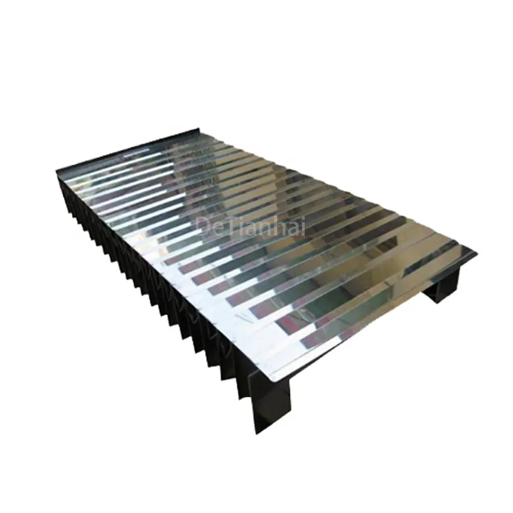 Prevent Chips And Coolant sheet metal telescopic covers product slide way bellows