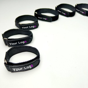 Gancho y lazo de correa de lipo antideslizante con logotipo personalizado - Product Image 1