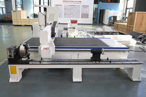 4 Axis MTC 1325 Woodworking <strong>Cnc</strong> Machine A2-1325-R with Rotary <strong>CNC</strong> <strong>Router</strong> for Cylinder Material Processing - Product Image 2