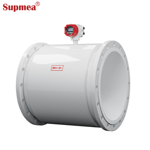 Caudalímetro de medición de aguas residuales líquido de agua digital 4-20ma RS485 fabricante de salida de pulso DN50 medidor de flujo electromagnético