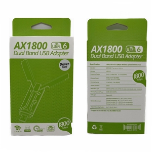 1800Mbps USB3.0 WiFi 6适配器802.11AX AX1800 2.4G 5ghz双频无线WiFi6加密狗网卡局域网RTL8832AU Win7 10 11 - Product Image 6