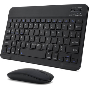 7inch 10in Ultra-Slim Blue-tooth <strong>Keyboard</strong> Portable Mini Wireless <strong>Keyboard</strong> Rechargeable for Tablet Smartphone <strong>Android</strong> Windows - Product Image 1