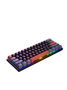 Nuevo diseño mini USB retroiluminado RGB gamer teclado barato Reino Unido ruso español 60 por ciento Gaming ordenador con cable Teclado mecánico - Product Image 5
