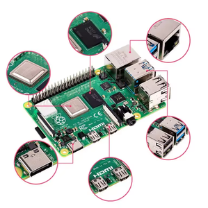 Kostenloses Netzteil Raspberry Pi 4 Modell B Entwicklungs platinen 1GB RAM Original Raspberry Pi 4B Pi4 RASPBERRY PI 4 B 1GB