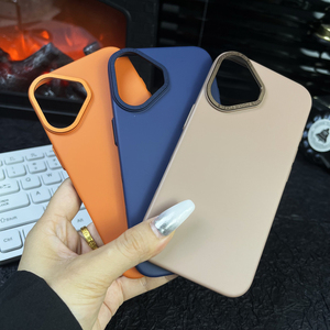 Lens koruma telefonu iPhone için kılıf 14 13 12 11 Pro Max mat cep telefonu kabuk iPhone 15 16 Pro Max - Product Image 1