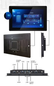 KINGONE 15,6 19 pulgadas IP65 impermeable Industrial pantalla táctil Panel PC ventana/Android/Linux capacitivo integrado tabletas computadoras - Product Image 3