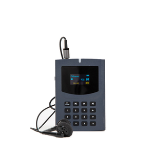Mix Tech ATGS02 Kompaktes Walkie-Talkie mit wiederauf ladbarem 30-Stunden-Lithiumbatterie, 3,5-mm-Kopfhörerausgang und OLED-Bildschirm unterstützung - Product Image 6