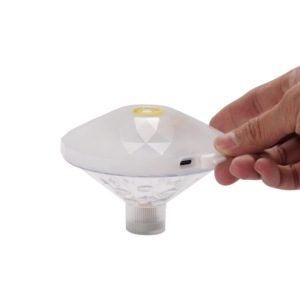 Sıcak satış USB Powered LED renk değiştirme dış mekan kullanımı için havuz ışığı s su geçirmez plastik havuz ışığı