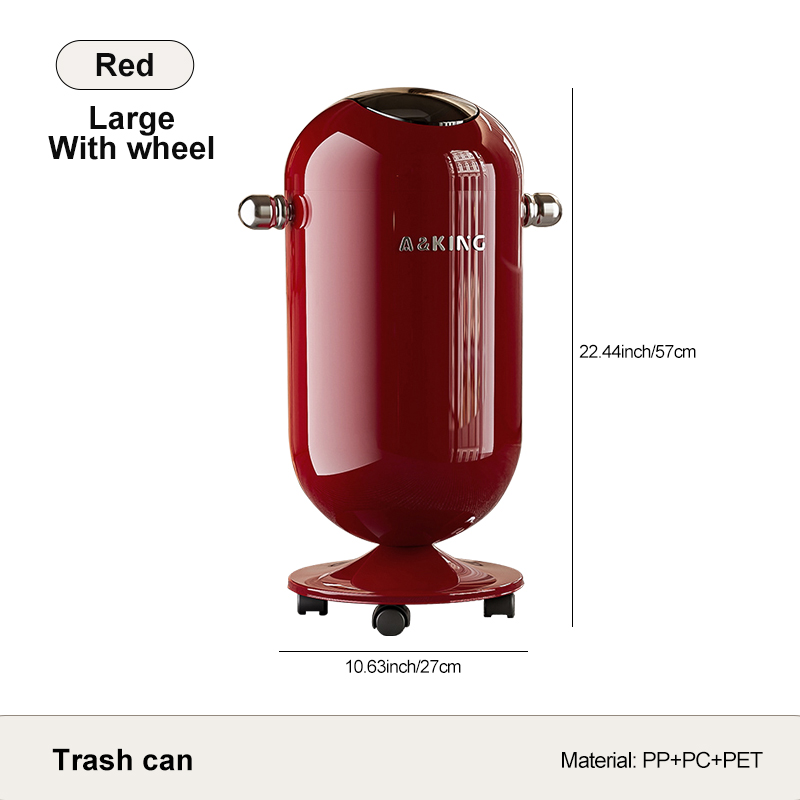 Red with wheels