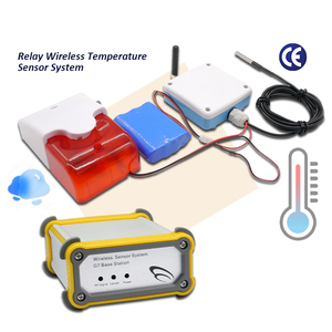 0-10V Salida 4-20ma Transmisor Sensor de temperatura inalámbrico con relé Sensor de controlador Tempe programable