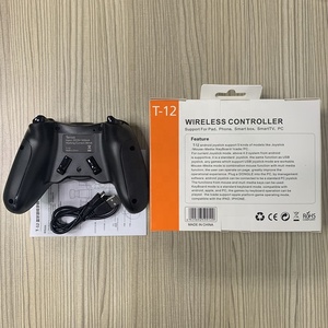 Controller di gioco Wireless T12 per Joystick per telefono cellulare controllo BT per Android TV Box Smartphone PC Gamepad - Product Image 6