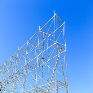 Galvanized <strong>Ladders</strong> <strong>Scaffolding</strong> 6'7&quot; Walk-thru Scaffold Frame a Arch Frame <strong>Scaffolding</strong> 42 Inches <strong>System</strong> Dimension - Product Image 6