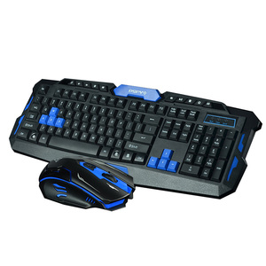 1200 Dpi Plug and Play <strong>2</strong> In1 Wireless Gaming <strong>Keyboard</strong> and <strong>Mouse</strong> Wireless <strong>Mouse</strong> and <strong>Keyboard</strong> Set - Product Image 1