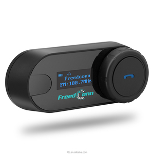 FreedConn 800m TCOM SC Built-in FM con schermo LCD Moto Intercommunicador senza fili Intercommunicador interfono Bluetooth per casco da Moto - Product Image 6