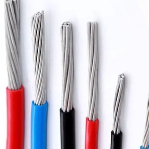 Yüksek kalite 1.5 2.5 4 6 10 mm alüminyum çekirdek katı PVC ev kablolama elektrik kabloları için kablo tel 2.5mm elektrik telli - Product Image 1