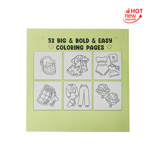 Nuevo producto de fábrica, servicio de impresión de patrones personalizados, cubierta suave, libro para colorear para niños, libro para niños de actividades preescolares dibujado a mano - Product Image 3