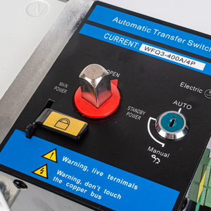 Verimli güç aktarımı için çift güç otomatik Transfer anahtarı WFQ3-400/3P PC seviyesi anahtarlama anahtarı - Product Image 6