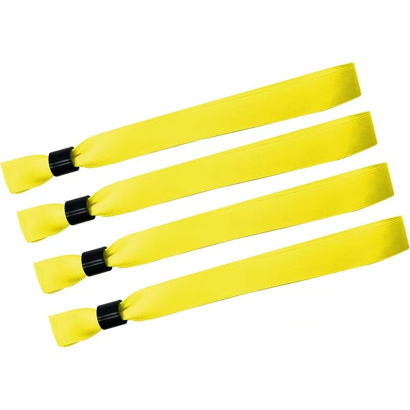 ruban bracelet jaune coloré 1,5 cm * 17,5 cm