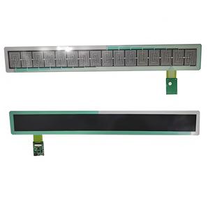 Fsr 1x16 תוכנה מרובה נקודות מגע pcba גמיש לחץ סרט לחץ דק סרט