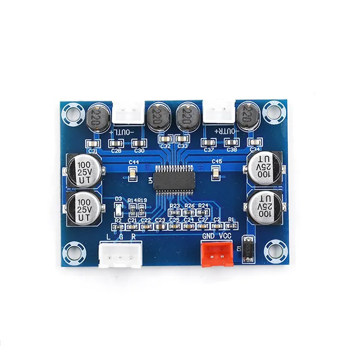 Carte d'amplificateur audio numérique A234 2.0 canaux 30W * 2 DC 12-24V ampli sonore stéréo pour haut-parleur d'ordinateur domestique