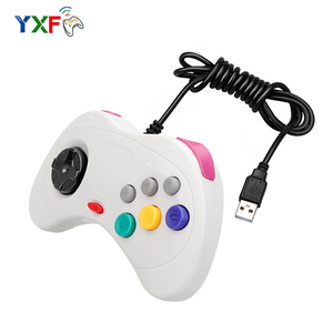 Joystick per Gamepad per PC USB cablato, Controller per pad Joy stick di gioco cablato USB saturno per PC Windows MAC Linux Raspberry Pi 3 Sega Gen