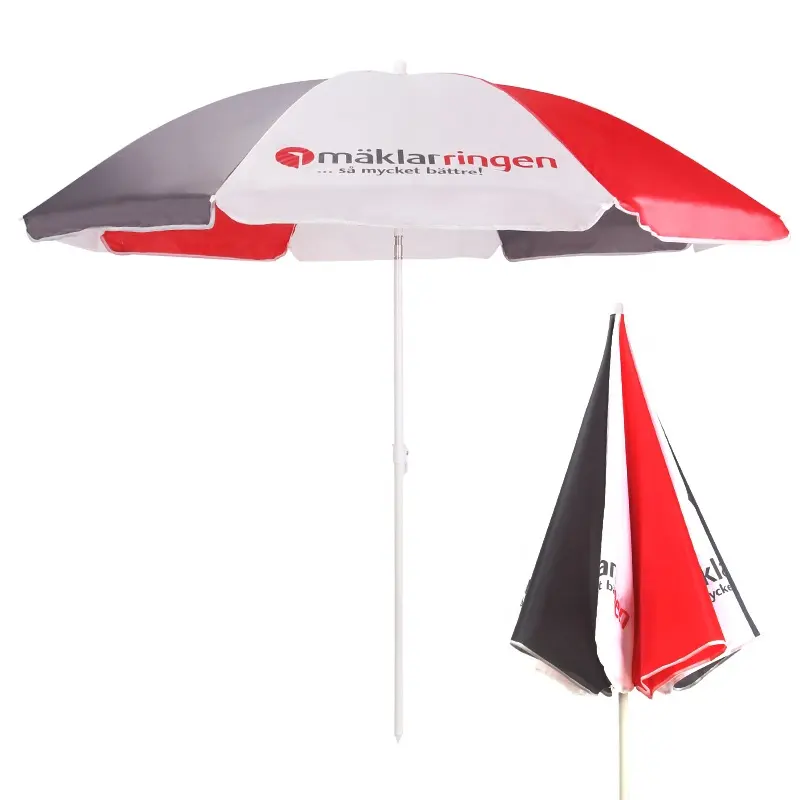 Prix usine parapluie de plage personnalisé parapluie de plage promotionnel