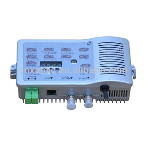 Cavo coassiale nodo catv doppie uscite agc fttb fibra ftth catv ricevitore ottico 1550 nm ftth nodo ricevitore ottico interno - Product Image 1
