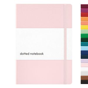 Refillable Polyurethane Bound <strong>Notebook</strong> A5 Perfect <strong>Binding</strong> Journal Thick Paper Multiple Colors &amp; Lined/Dotted Grid Pages - Product Image 2