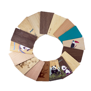 Programlanabilir bambu ahşap kartları RFID orijinal çip MIFARE Ultralight C ahşap otel anahtar kartı - Product Image 6