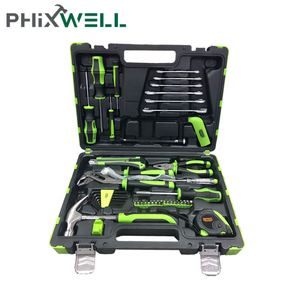 43PCS机械工具套装定制便携式手动工具套件手提箱多功能储物盒 - Product Image 1