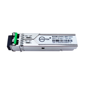 STM-4 Speed 622Mbps SFP Module 80km Long Reach 1550nm DDM Compatible for Cisco/Mikrotik/Huawei <strong>IP</strong> Network Switches SMF Duplex LC - Product Image 3