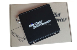 1 <strong>Channel</strong> Video Digital Optical Converter Fiber Optic Media Converter with BNC FC ST Connector for CCTV System - Product Image 4