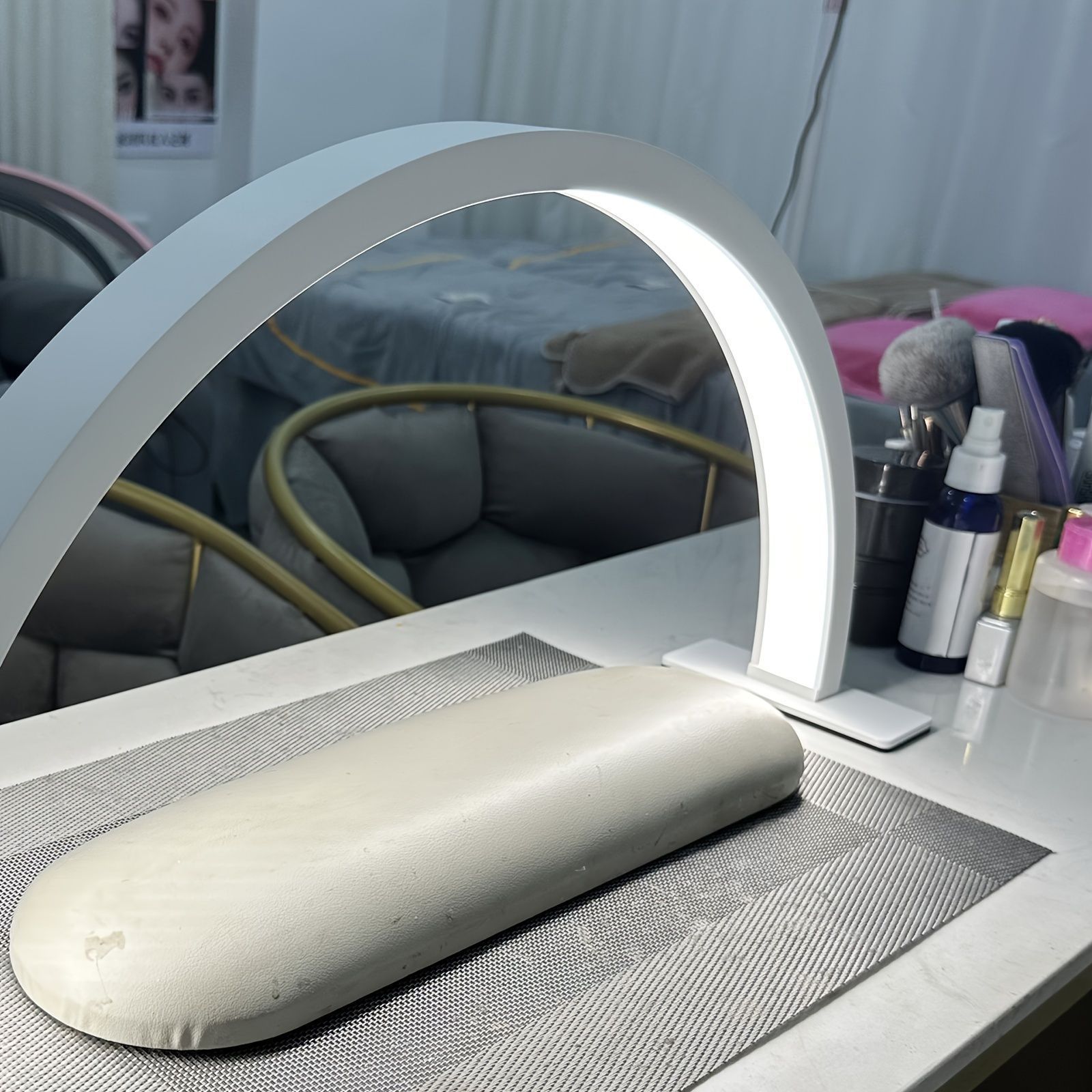 75cm manicure lamp white