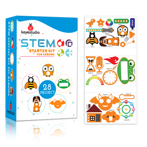 Keyestudio <strong>Mega</strong> Plus Electronic Components Kit STEM Starter Kit <strong>for</strong> <strong>Arduino</strong> STEM Education - Product Image 1