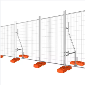 Özelleştirilmiş çıkarılabilir avustralya geçici çit Metal çit fabrika çıkışı rekabetçi galvanizli çit - Product Image 1