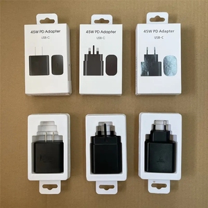 45W US/EU/UK携帯電話充電器オリジナルEPTA845サムスンギャラクシーS24S23Plus用超高速タイプCアダプター