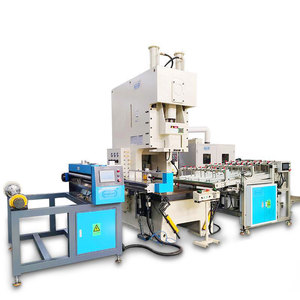 Máquina para fabricar platos de restaurante Línea de producción de contenedores de papel de aluminio Máquinas de envasado de alimentos rectangulares Máquinas punzonadoras - Product Image 3