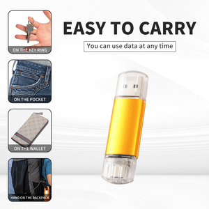 原装usb闪存驱动器usb 3.0 16g 2合1 c型拇指驱动器8gb 1tb usb 3.0闪存驱动器批发 - Product Image 2