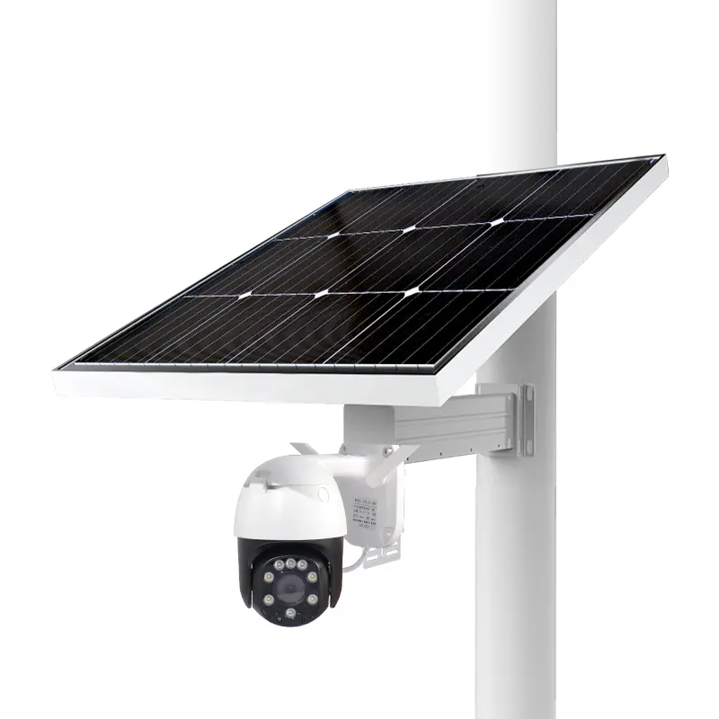 Drahtloses 360 Web PTZ 5MP 4G Solar IP Solar Power CCTV Monitor Kamerasystem für den Außenbereich