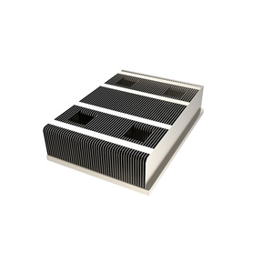 Computer <strong>Heatsink</strong> 120W BGA 2518 CPU Server Cooler <strong>Heatsink</strong> 120 * 84 * 28.5mm with Backplate - Product Image 1