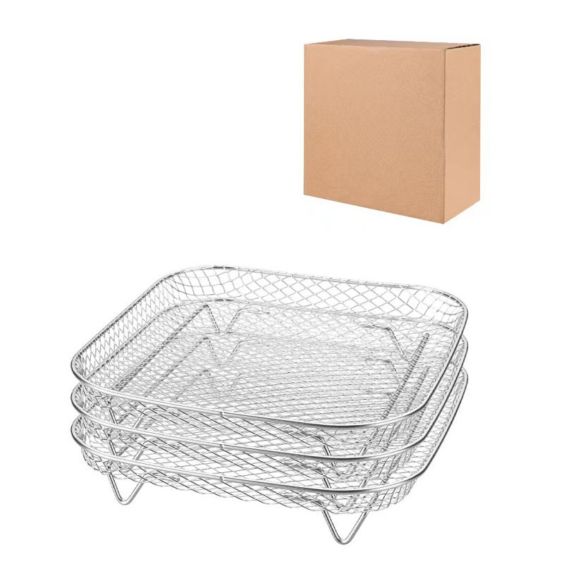 Support rond et carré en acier inoxydable à trois couches
