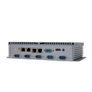 Wholesale High Quality 6th Gen Dual Core i5 16GB DDR4 Fanless Mini Desktop Industrial <strong>Computer</strong> with 6 COM <strong>Linux</strong> Operating <strong>System</strong>