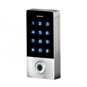 IP68 impermeabile Standalone porta di controllo di accesso con tastiera Touch e biometrica RFID riconoscimento di impronte digitali funzione di visione notturna - Product Image 3