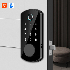 Smart Door <strong>Lock</strong> With Finger Print and <strong>Keys</strong> Waterproof <strong>Blue</strong> Tooth Electronic Euro Cylinder <strong>Lock</strong> for Safe - Product Image 2