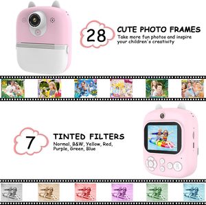YYTech P2 2.4 inç Mini anında kamera 12 MP/1080 P HD dijital 3-12 yaş arası çocuklar için baskı kağıdı ile mükemmel hediye yıl - Product Image 4